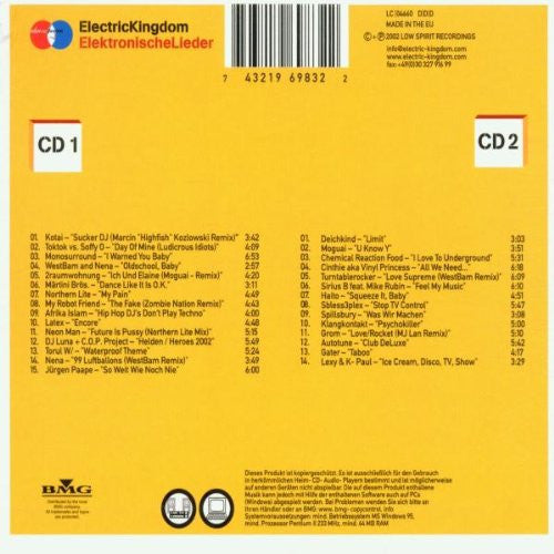 Various : Elektronische Lieder (2xCD, Comp)