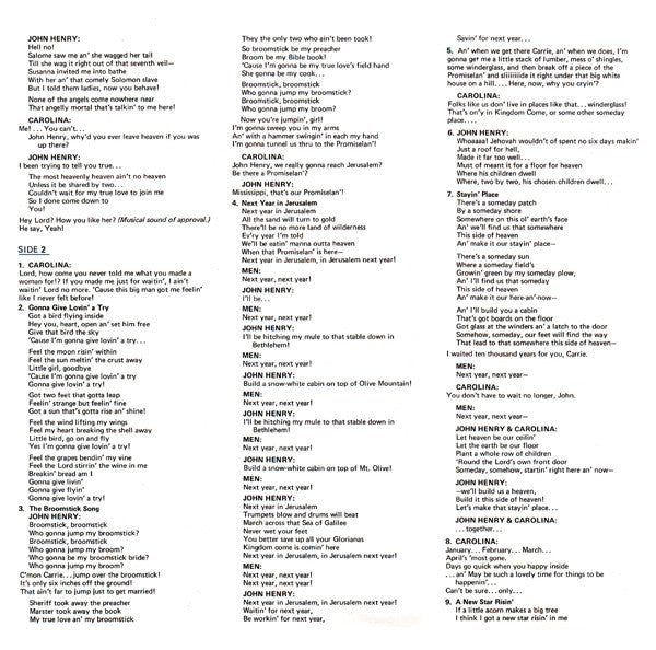 Cannonball Adderley : Big Man: The Legend Of John Henry (2xLP, Album, Promo, Gat)