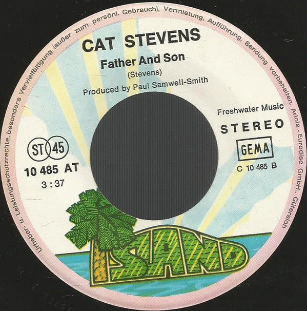 Cat Stevens : Moonshadow (7", Single)