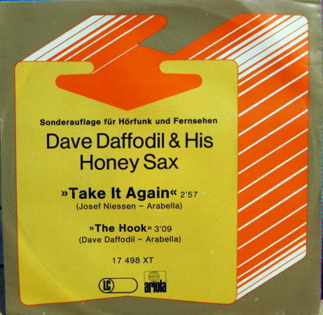 Dave Daffodil & His Honey Sax* : Take It Again (7", Single, Promo)