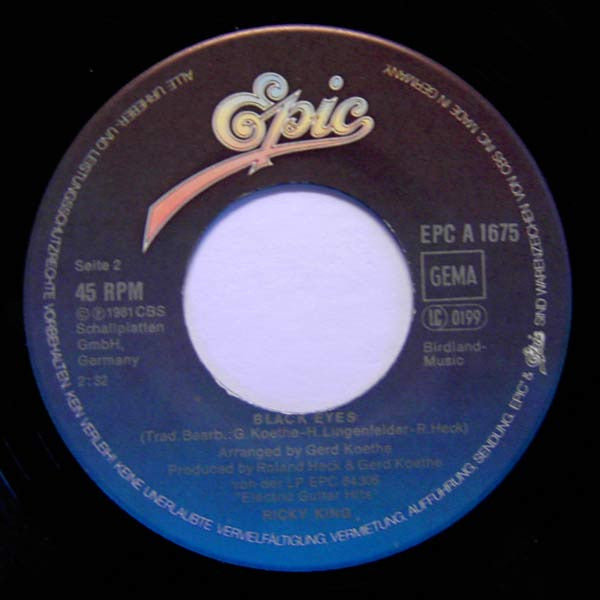 Ricky King : Halé, Hey Louise (7", Single)