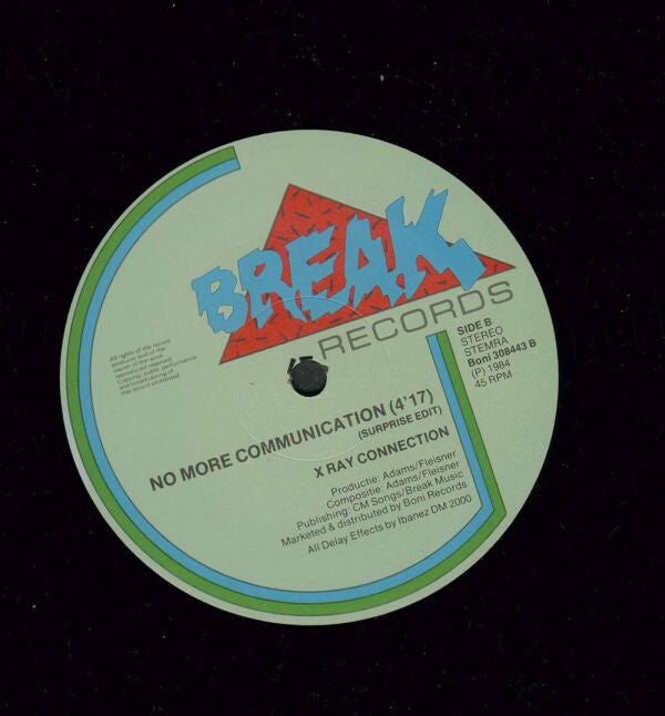 X Ray Connection* : No More Communication (12")