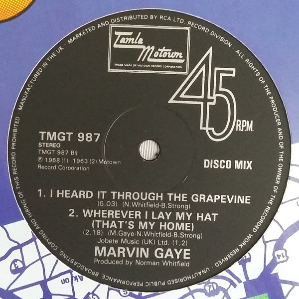 Marvin Gaye : What's Going On (12", RE)