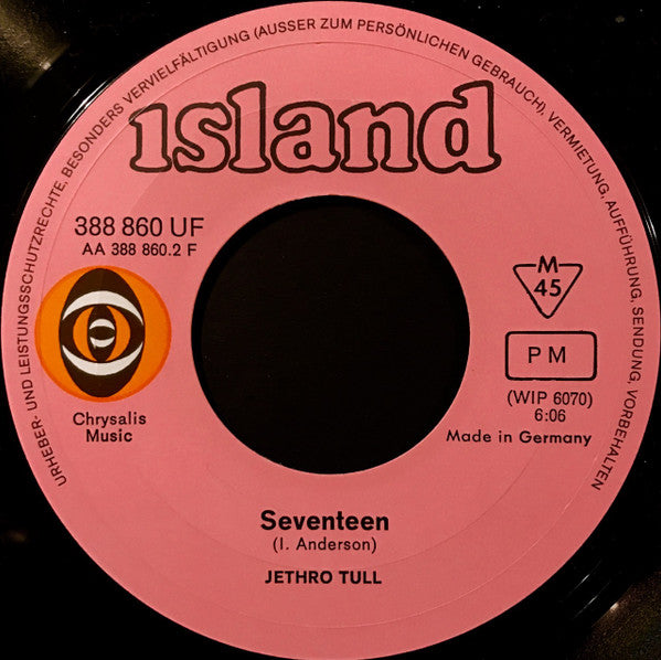 Jethro Tull : Sweet Dream (7", Single, Mono)