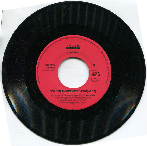 King Bee : Cold Slammin' (7", Single)