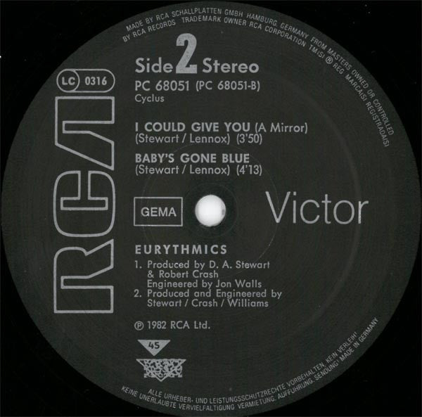 Eurythmics : Sweet Dreams (Are Made Of This) (12", Maxi)