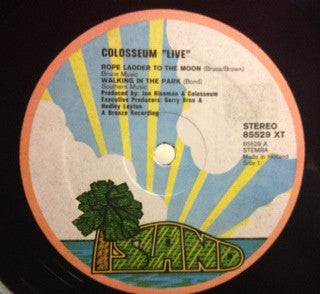 Colosseum : Colosseum Live (2xLP, Album, Gat)