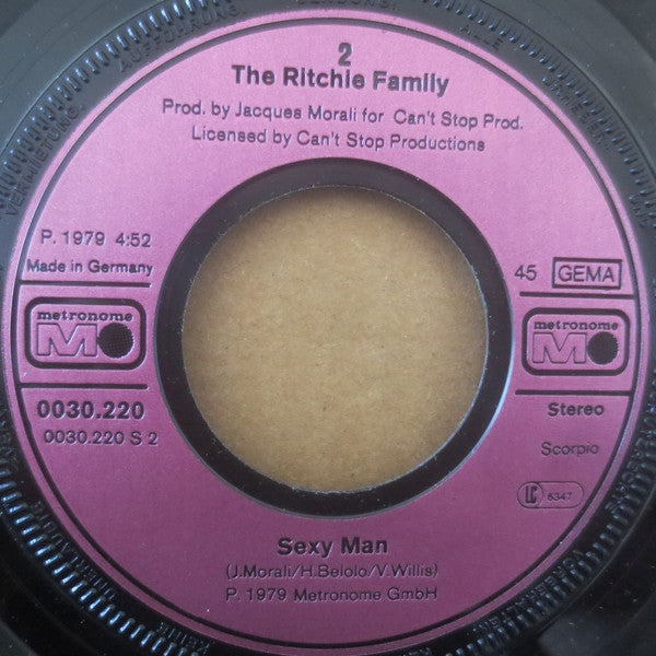 The Ritchie Family : Put Your Feet To The Beat (7", Single)