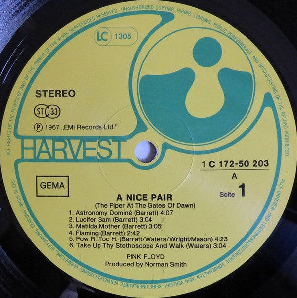 Pink Floyd : A Nice Pair (2xLP, Comp, RE, Gat)