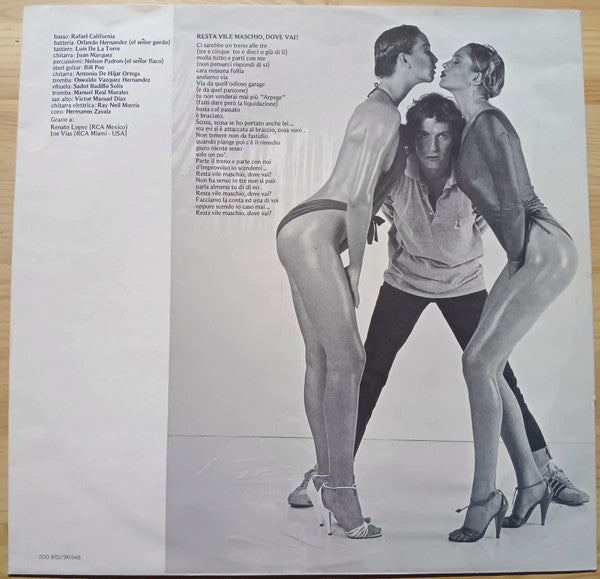 Rino Gaetano : Resta Vile Maschio, Dove Vai? (LP, Album)