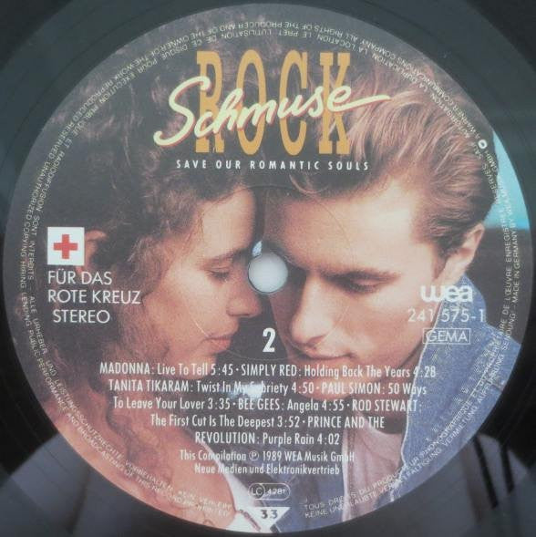 Various : Schmuse Rock - Save Our Romantic Souls (LP, Comp)