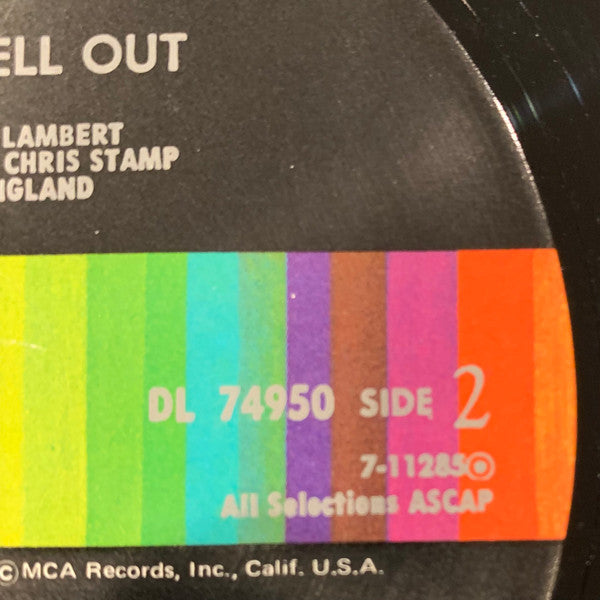 The Who : The Who Sell Out (LP, Album, RE)