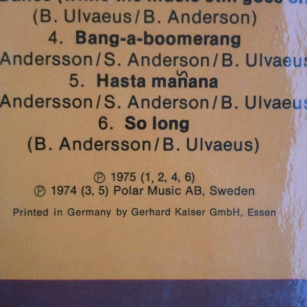 ABBA : The Best Of ABBA (LP, Comp)