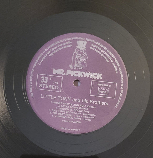 Little Tony & His Brothers* : Little Tony And His Brothers (LP)