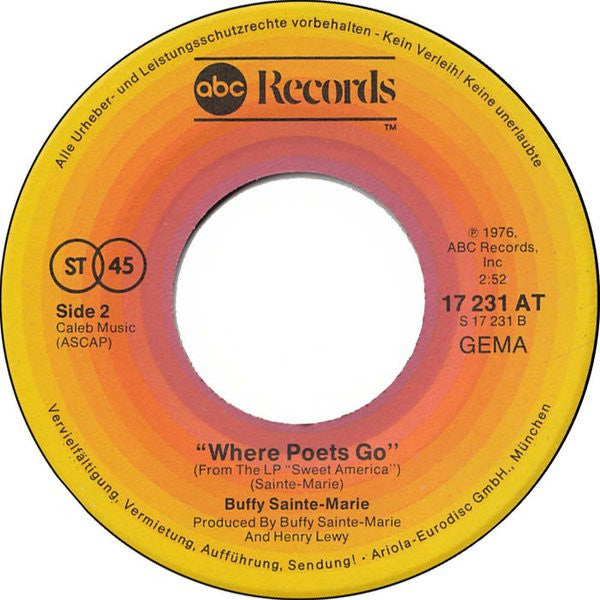 Buffy Sainte Marie* : Look At The Facts (7", Single)