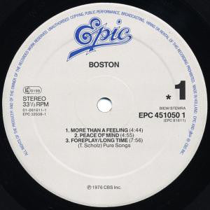 Boston : Boston / Don't Look Back (2xLP, Comp, Gat)