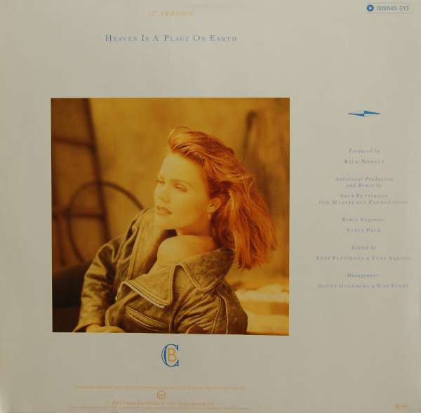 Belinda Carlisle : Heaven Is A Place On Earth (12", Single)