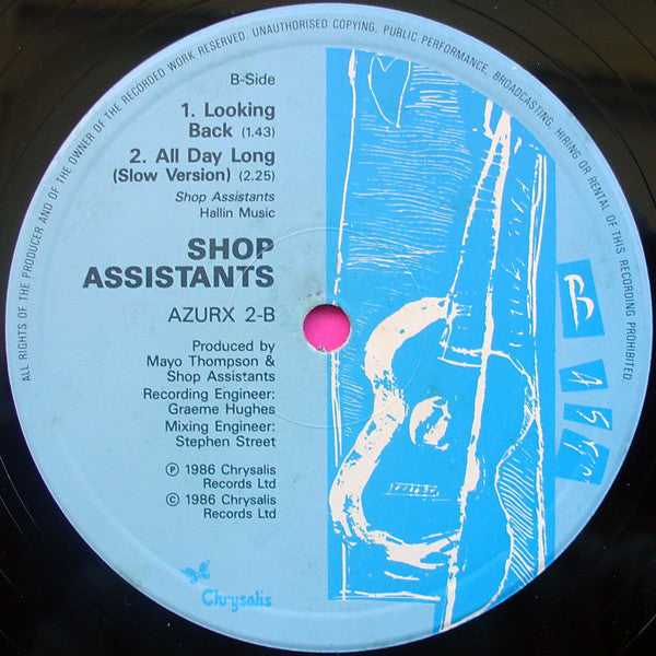 Shop Assistants : I Don't Wanna Be Friends With You (12", Single)