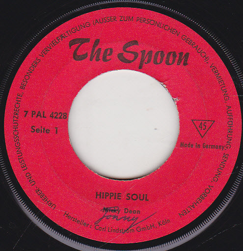 The Spoon (3) : Hippie Soul / Addio Amigo (7", Single)