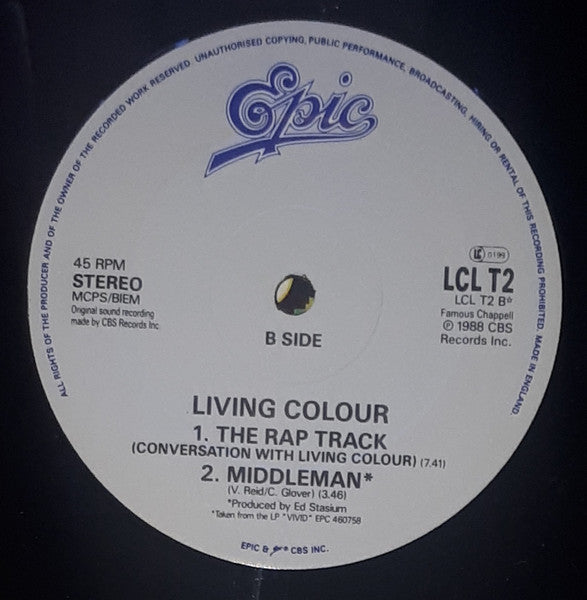 Living Colour : Glamour Boys (12")