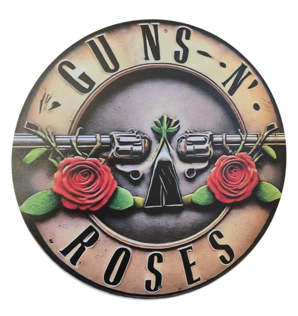Rond Metalen Bord – Guns N’ Roses