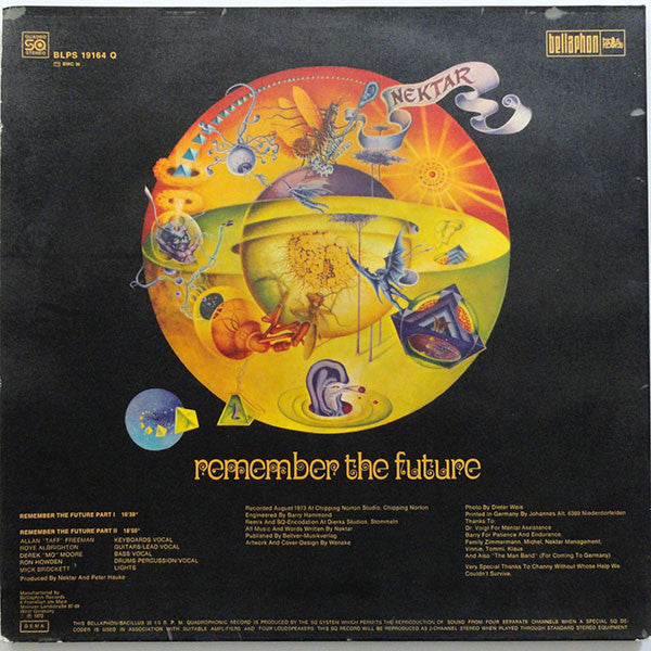 Nektar : Remember The Future (LP, Album, Quad, Gat)