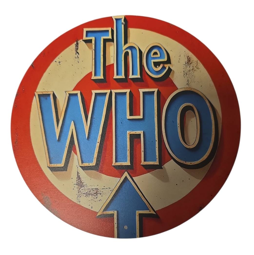 The Who – Target Logo Rond Decorbord | Ø 19,5 cm