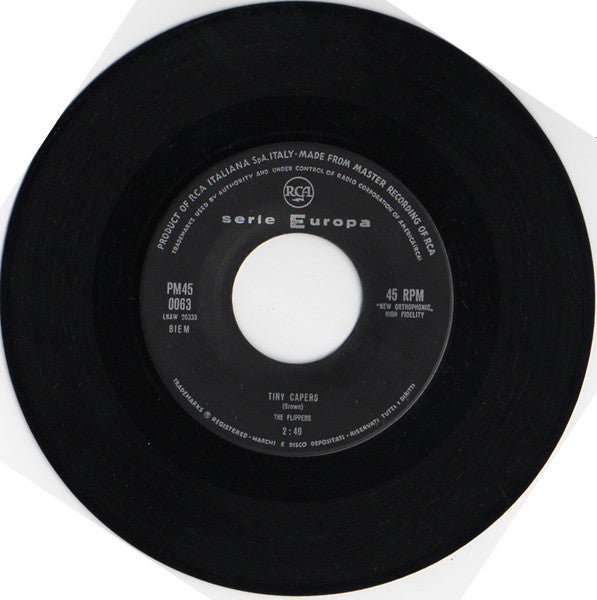The Flippers (2) : Jada / Tiny Capers (7")