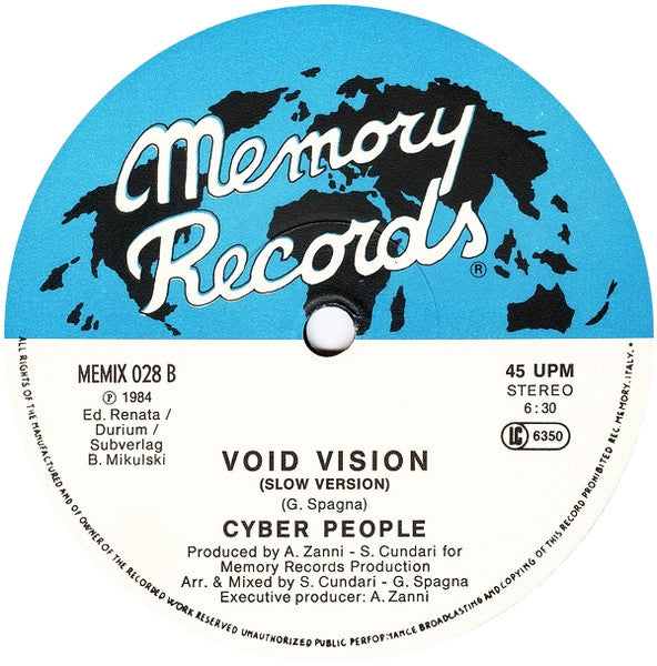 Cyber People : Void Vision (12")