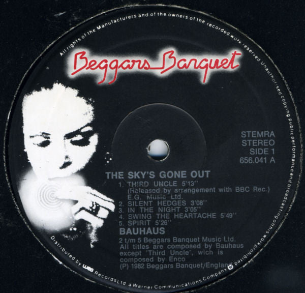 Bauhaus : The Sky's Gone Out (LP, Album)