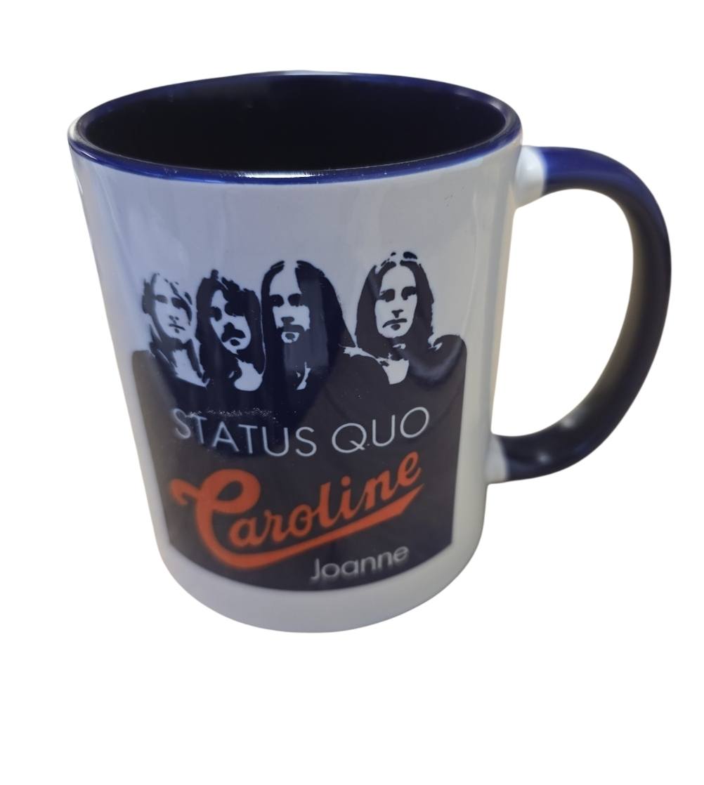 Status Quo - Mok. Blauw/Wit