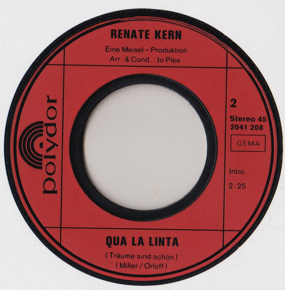 Renate Kern : Geh' Mit Gott (7", Single)