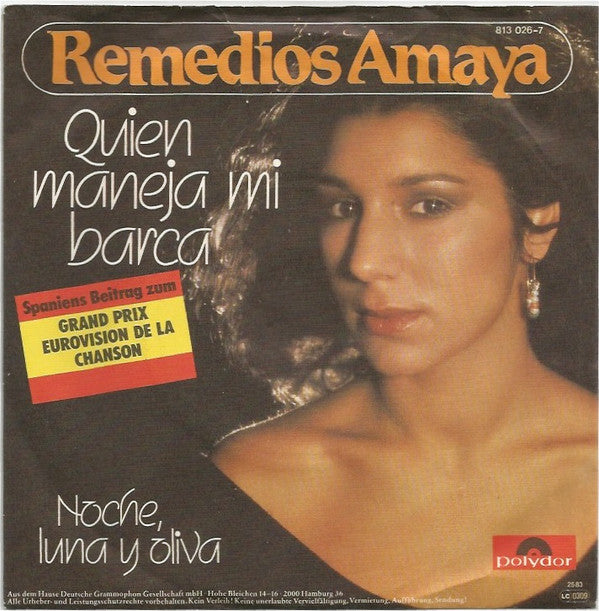 Remedios Amaya : Quién Maneja Mi Barca (7", Single)