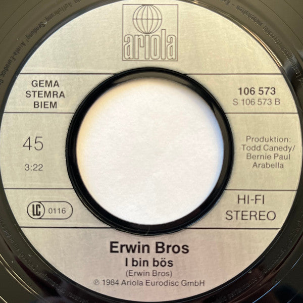 Erwin Bros : Kinderherz (Nur An' Jodler Aus Tirol) (7", Single)