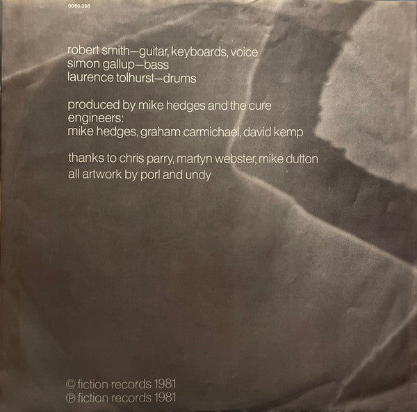 The Cure : Faith (LP, Album)