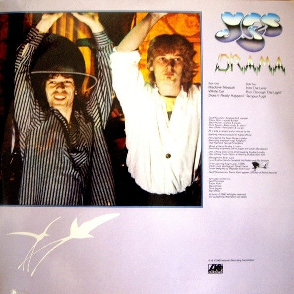 Yes : Drama (LP, Album, RE, Gat)