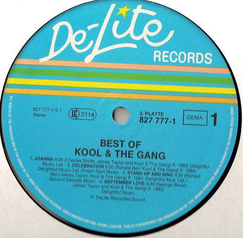 Kool & The Gang : Best Of Kool & The Gang (2xLP, Comp)