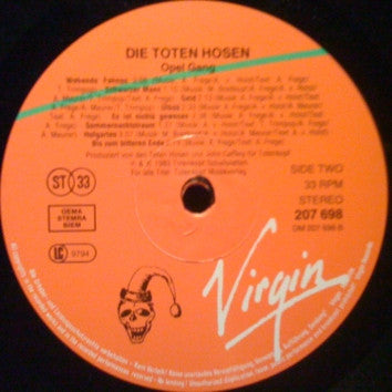 Die Toten Hosen : Opel-Gang (LP, Album, RP)