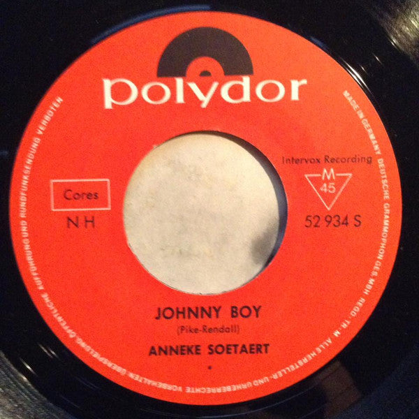 Anneke Soetaert* : Johnny Boy / Blue Beat (7")