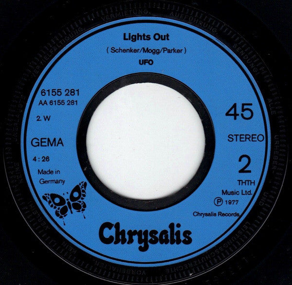 UFO (5) : Young Blood (7", Single)