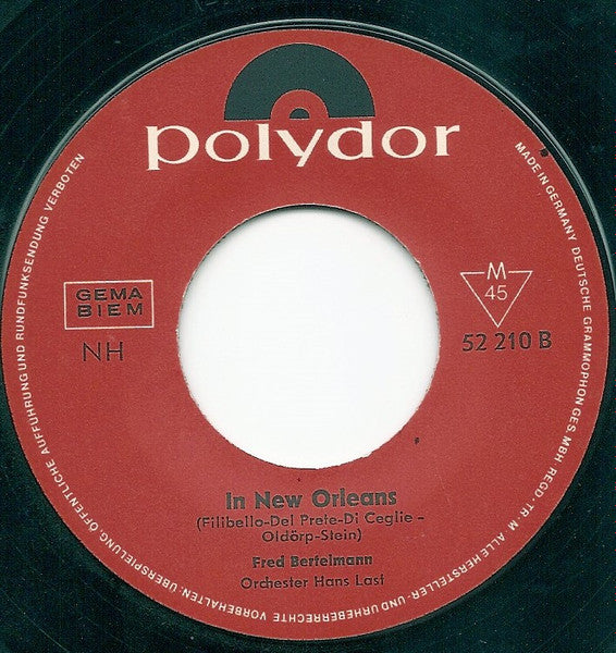 Fred Bertelmann : Das Macht Dein Lächeln, Mona Lisa (7", Single, Mono)