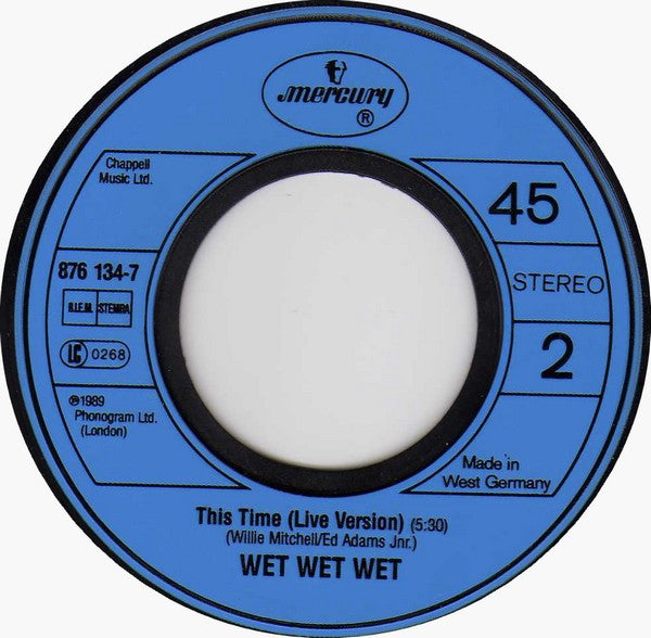 Wet Wet Wet : Sweet Surrender (7", Single)