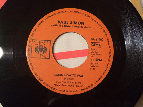 Paul Simon With The Dixie Hummingbirds : Loves Me Like A Rock (7", Single, Promo)