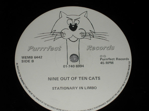 Nine Out Of Ten Cats : Sound Of Music (12", RE)