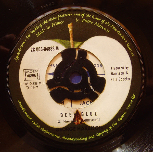 George Harrison : Bangla Desh / Deep Blue (7", Single)