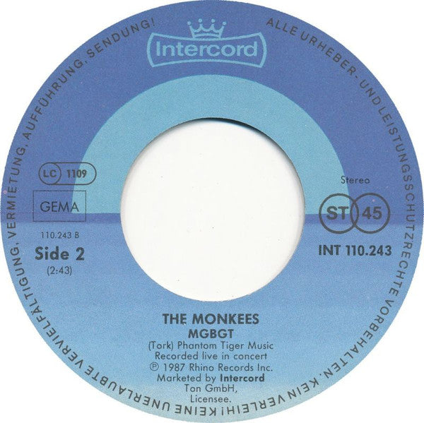 The Monkees : Heart And Soul (7", Single)
