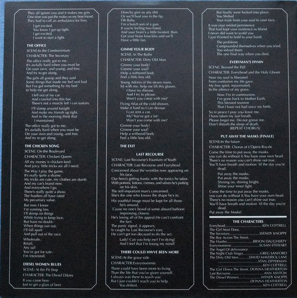 Everyhead : A Rock Opera (2xLP, Album, RE, Gat)