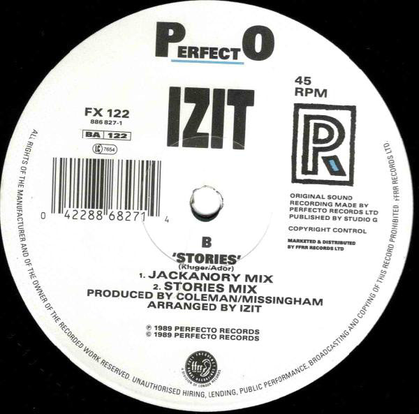 Izit : Stories (12")