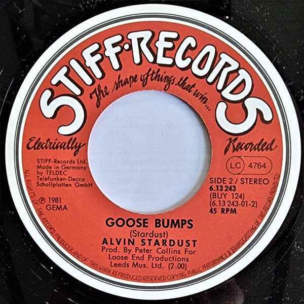 Alvin Stardust : Pretend (7", Single)