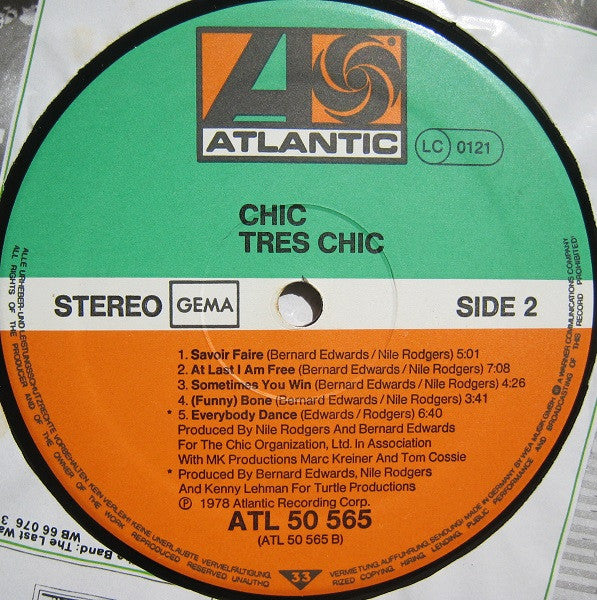 Chic : Trés Chic (LP, Album)